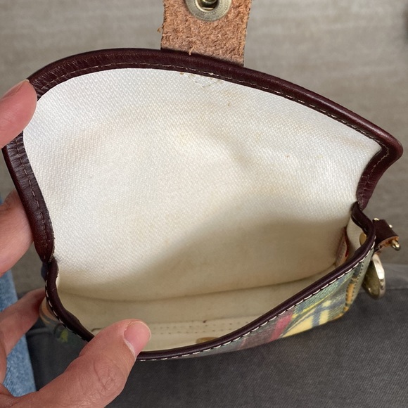 Dooney and Bourke Plaid Wristlet - Picture 7 of 9